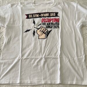Vintage 88.5 WMNF radio t-shirt like new